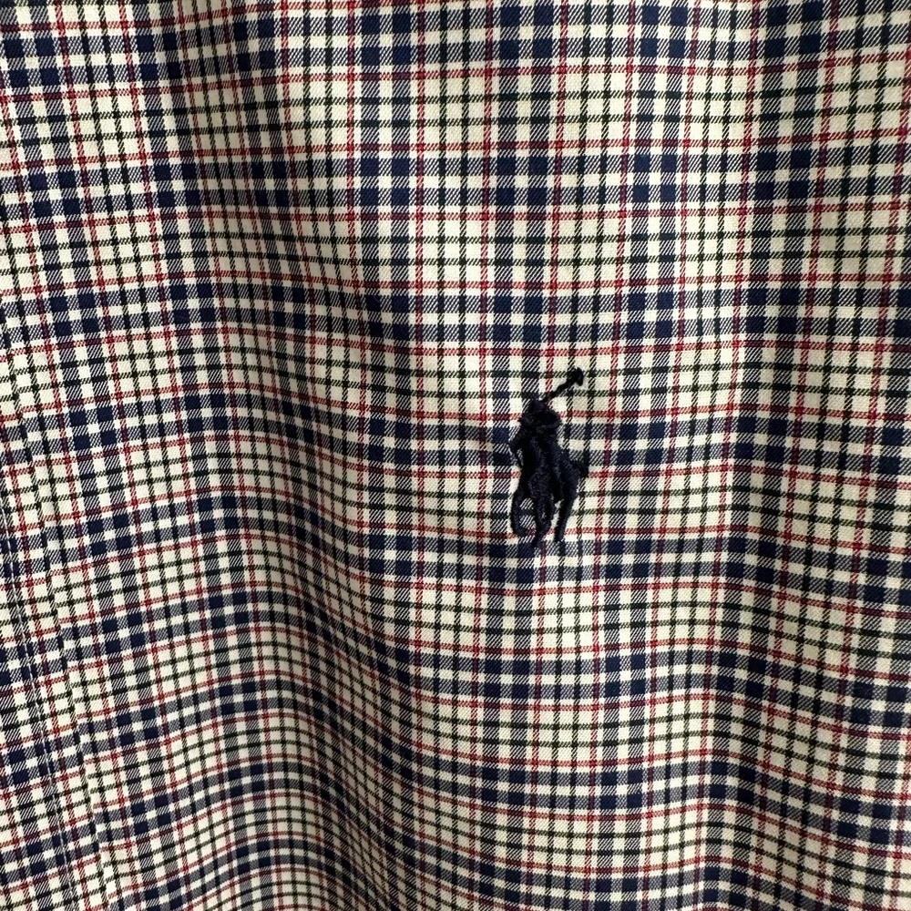 Ralph Lauren Men's Casual Plaid Shirt M EUC - Picture 2 of 8